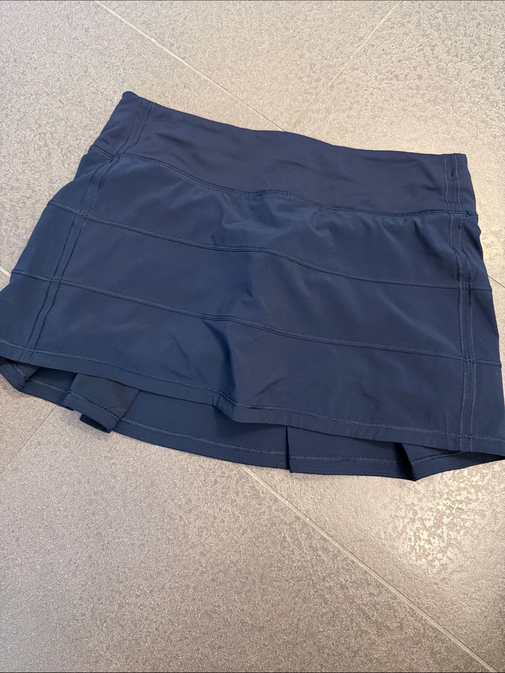 lululemon athletica Navy Performance Skort with Inner Shorts